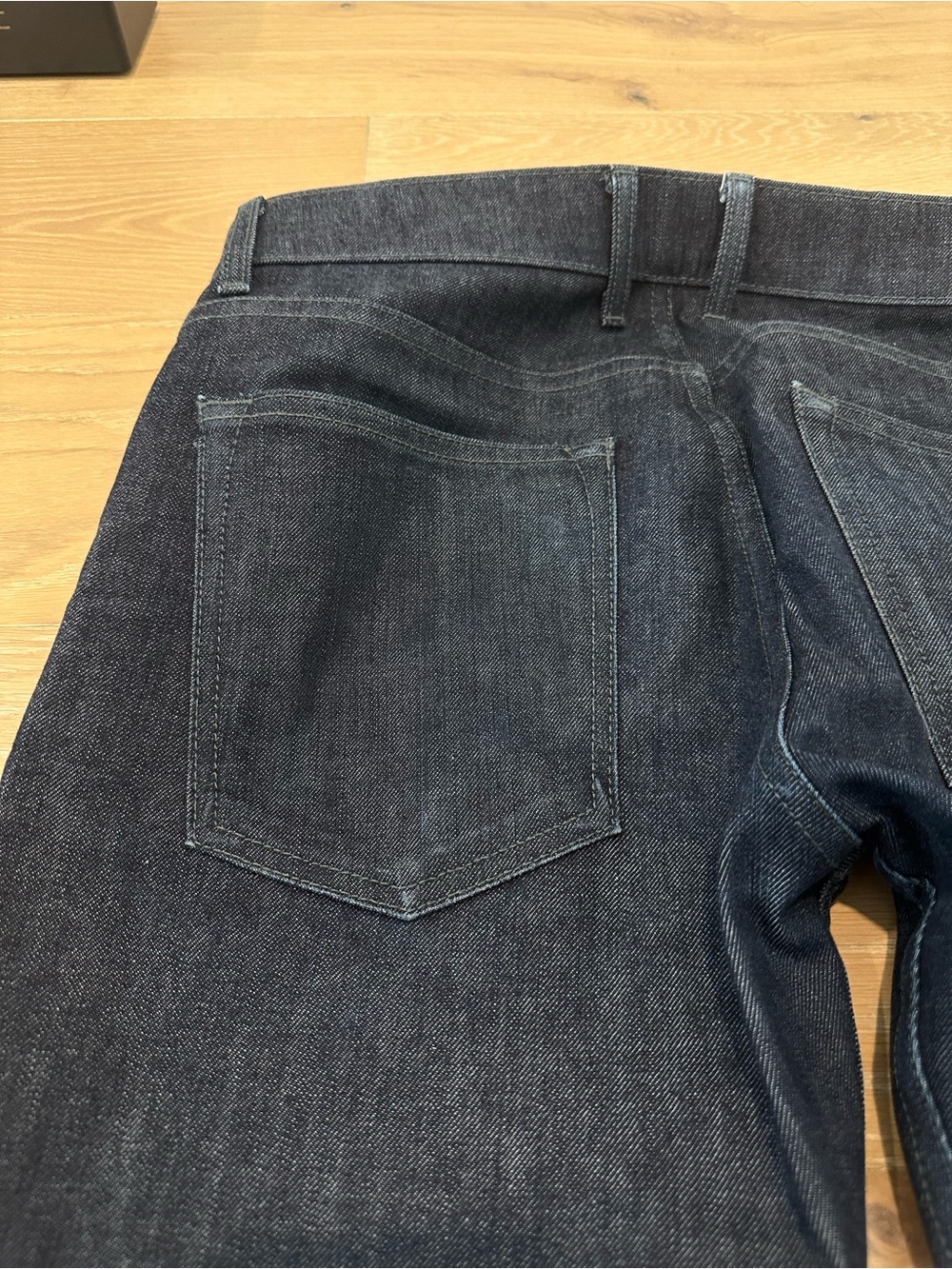 DSTLD Men’s Dark Blue Denim Jeans 30x30 Slim 5 Pocket Pants Cotton Stretch - Picture 5 of 5